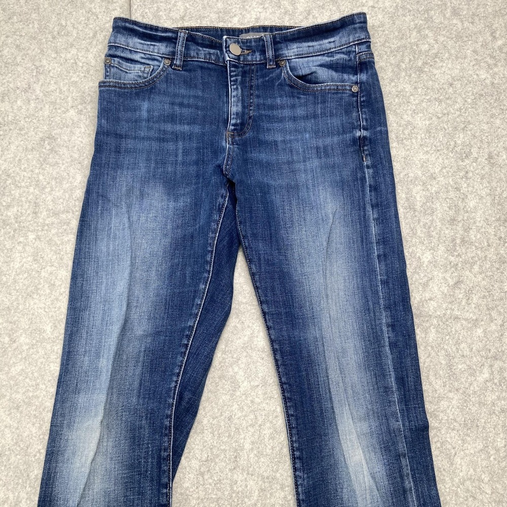 DL1961 Russell Slim Straight Rifle Jeans Mens 29x32 (29x30) Blue Stretch Denim